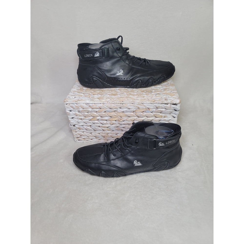 Lansgeling LDeck Activewear Sneakers Shoes Athletic Streetwear Black Size 9